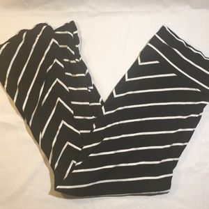 Black and White Maxi Skirt